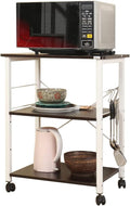 3-Tier Black Microwave Cart Stand G620891