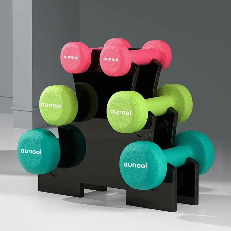 Set of 3 Neoprene Dumbbell Hand Weights N490783