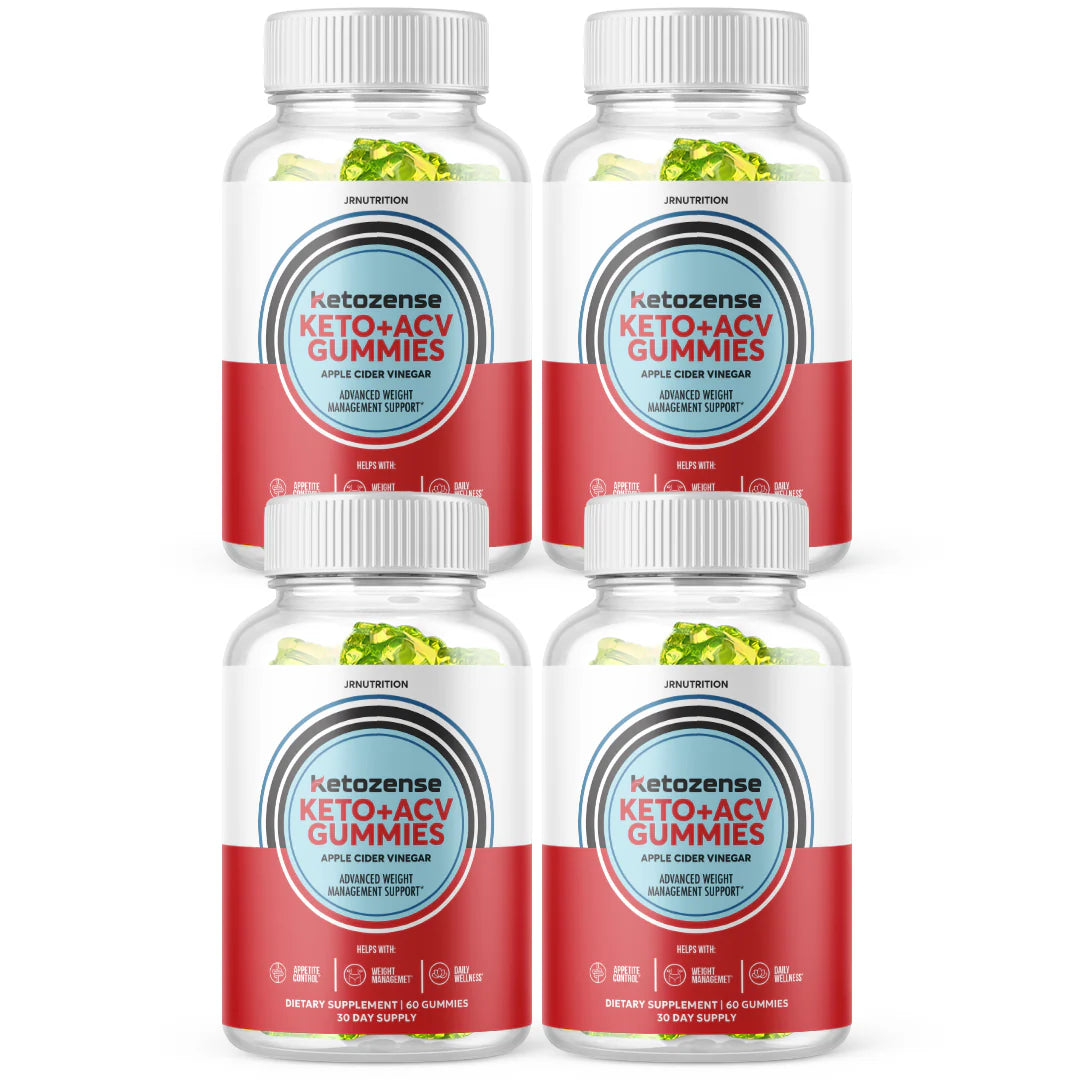 Keto ACV 1000mg Gummies 4 Bottles K738