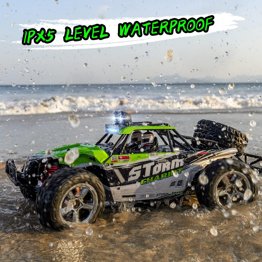 1:10 Scale 4WD RC Truck with 2 Rechargeable Batteries Q180