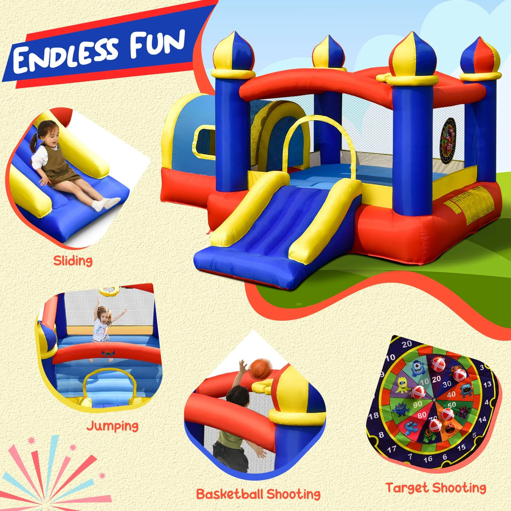 Kids Inflatable Bounce House Jump Bouncer O8374