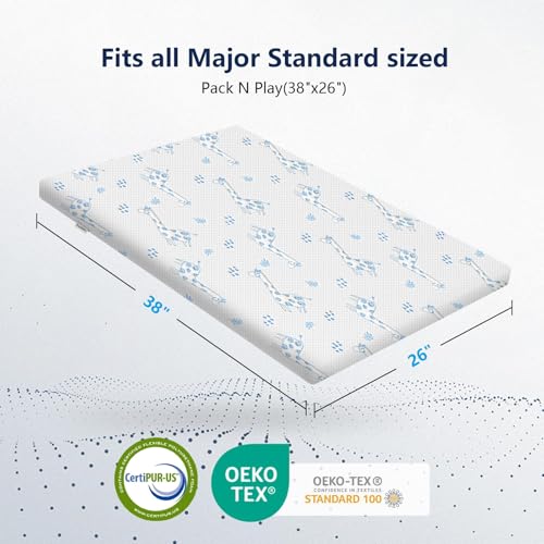 38"x26" Foam Crib Mattress U675