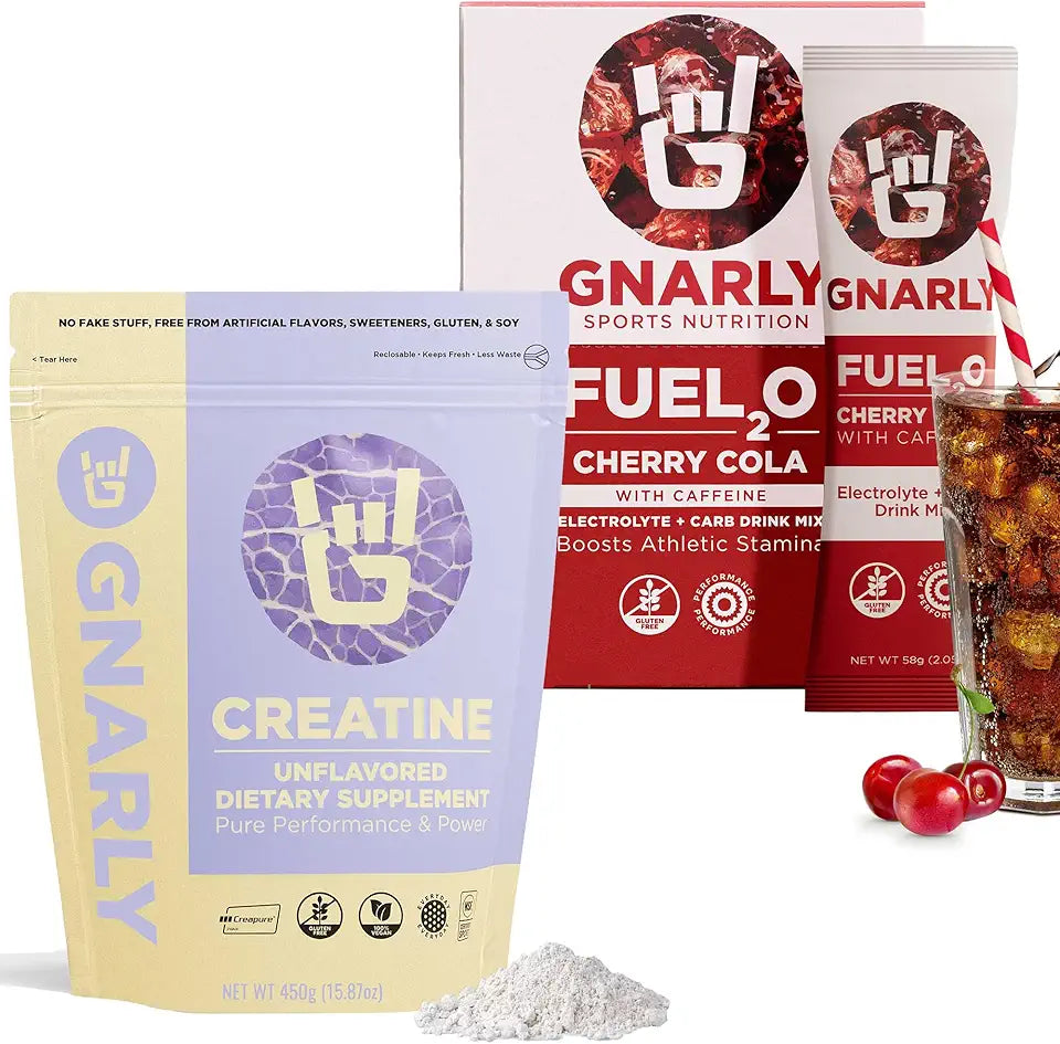 Creatine Powder Unflavored 16.05oz Cherry Cola 2.05oz Packets L13079