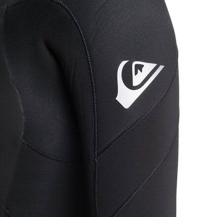 Black/Silver 3/2 Back Zip Wetsuit M6064
