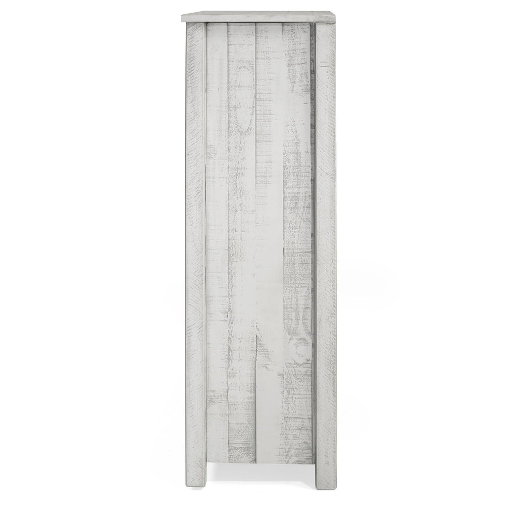 Grey Wood 3-Shelf Bookcase R759