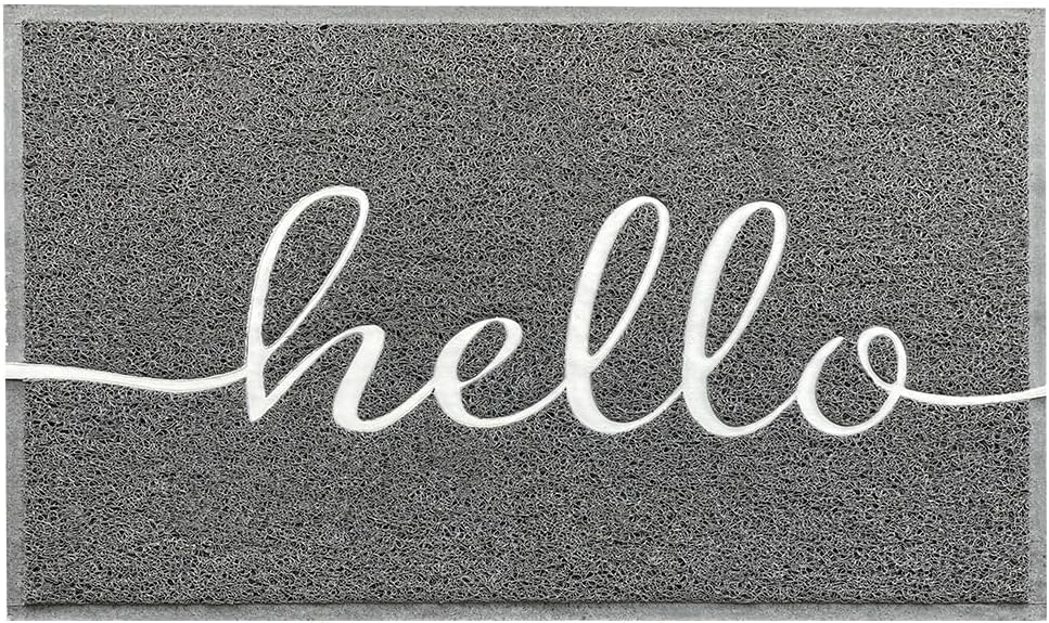 Black 36"x24" Non Slip Doormat W136661