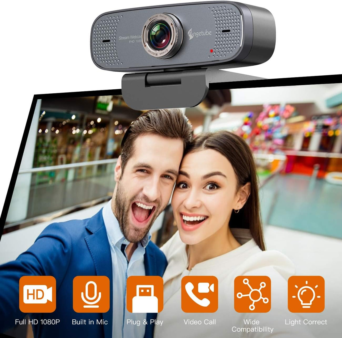 1080P Web Camera with Microphone C31002