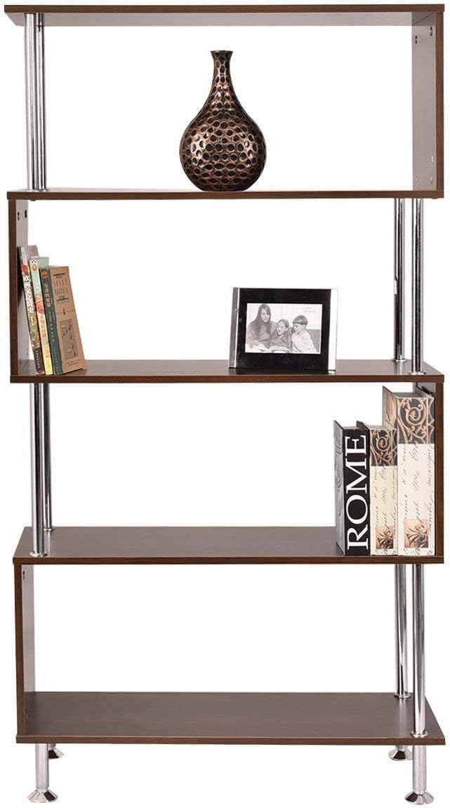 4-Tier Wooden Bookcase Bookshelf L4504