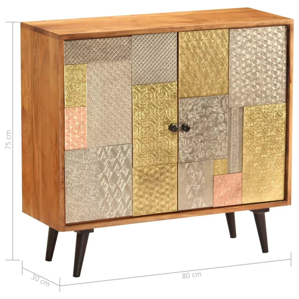 Wooden Cabinet with Doors and Shelf T9860