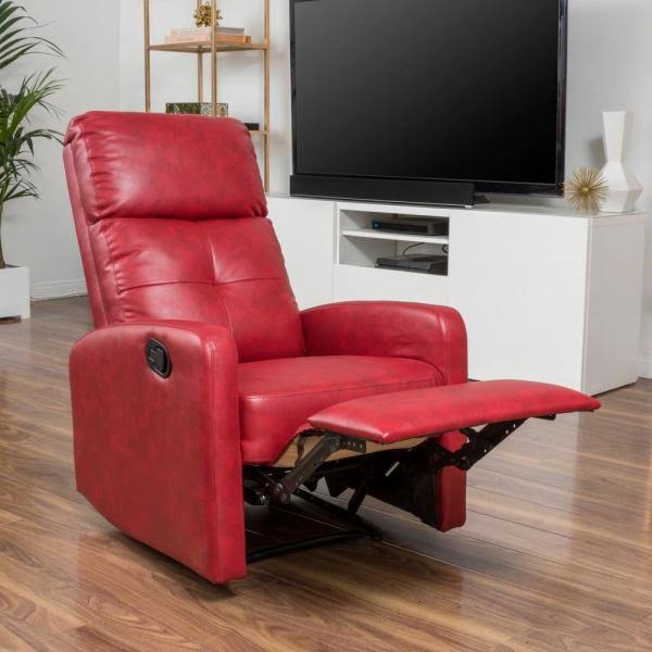 Faux Leather Recliner N3883