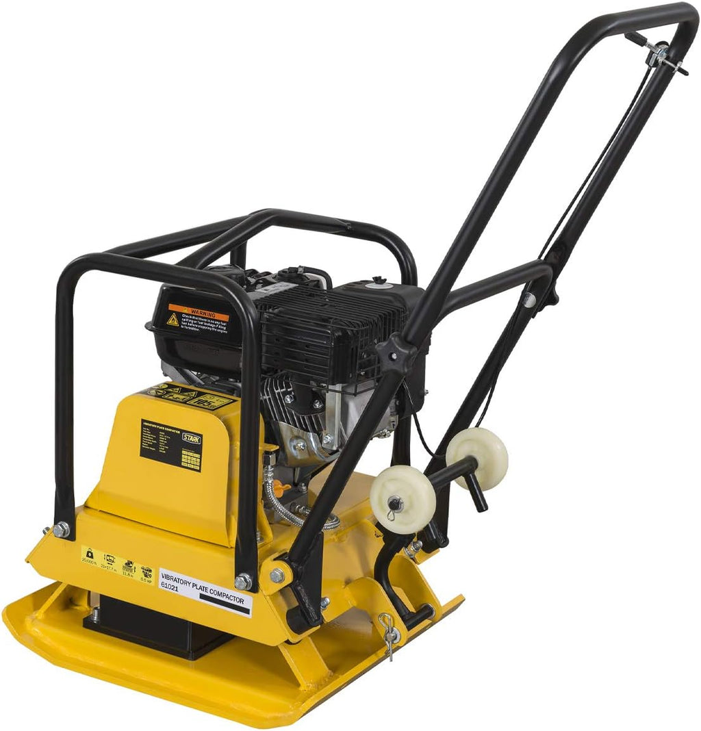 6.5hp Walk Behind Plate Compactor with Foldable Handle V963642