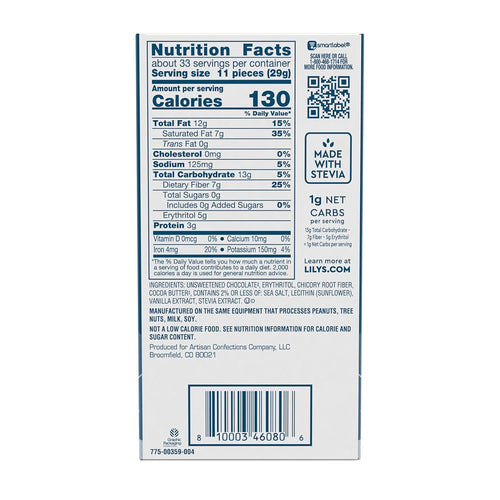 2.8 oz 12 Count Extra Dark Chocolate Bars Q96732