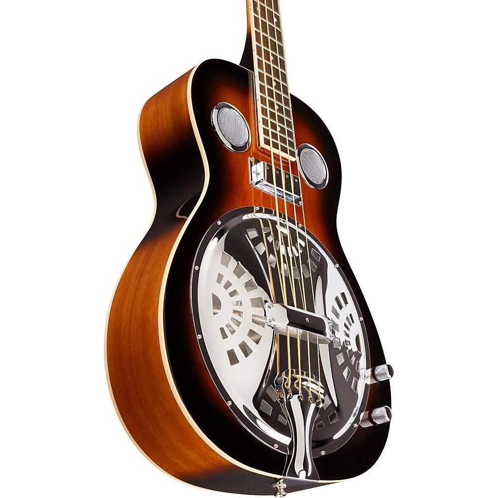 Tobacco Sunburst Resophonic Bass Guitar P914