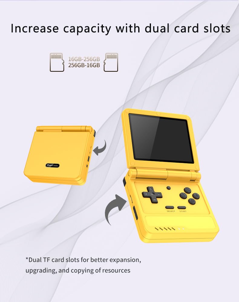 Transparent Black Retro Handheld Console P591931