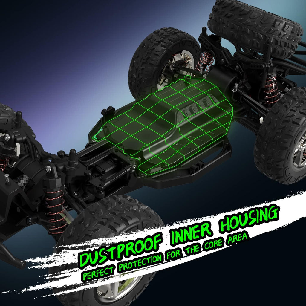 1:10 Scale 4WD RC Truck with 2 Rechargeable Batteries Q180