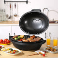 1800W Electric Grill with 2 Zone Grilling Surface I78668