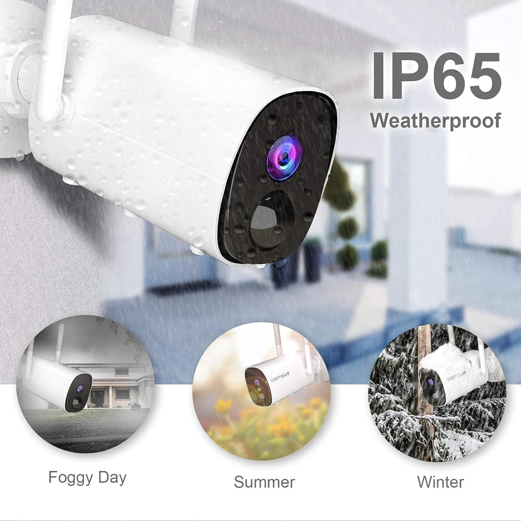 Outdoor 1080P WiFi Battery Powered Security Camera M56267