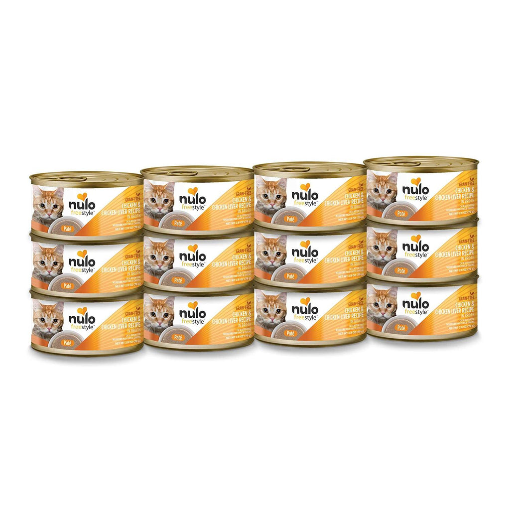 Chicken & Salmon Pate Wet Cat Food F500