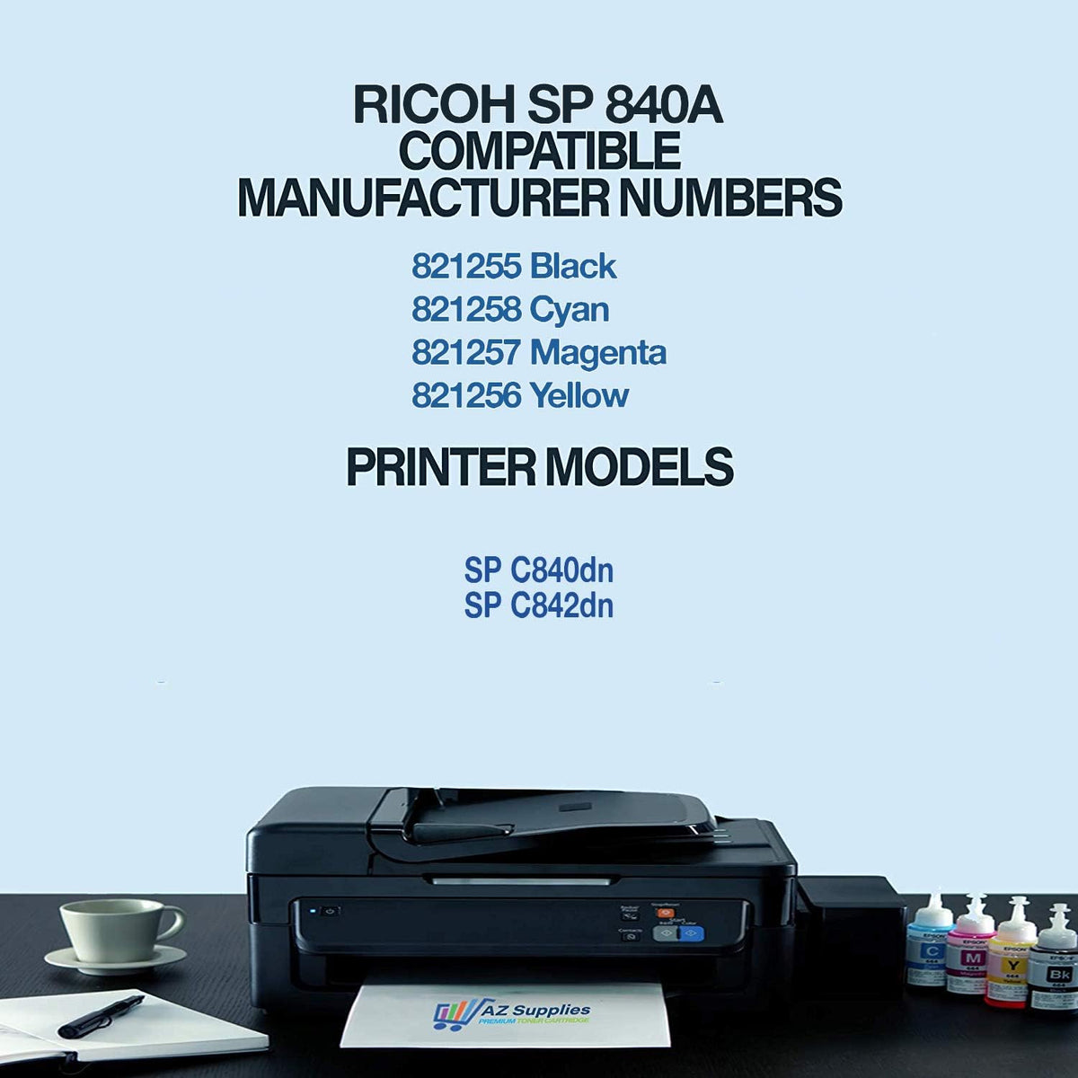 Compatible Toner Cartridge 4 Packs Z2623