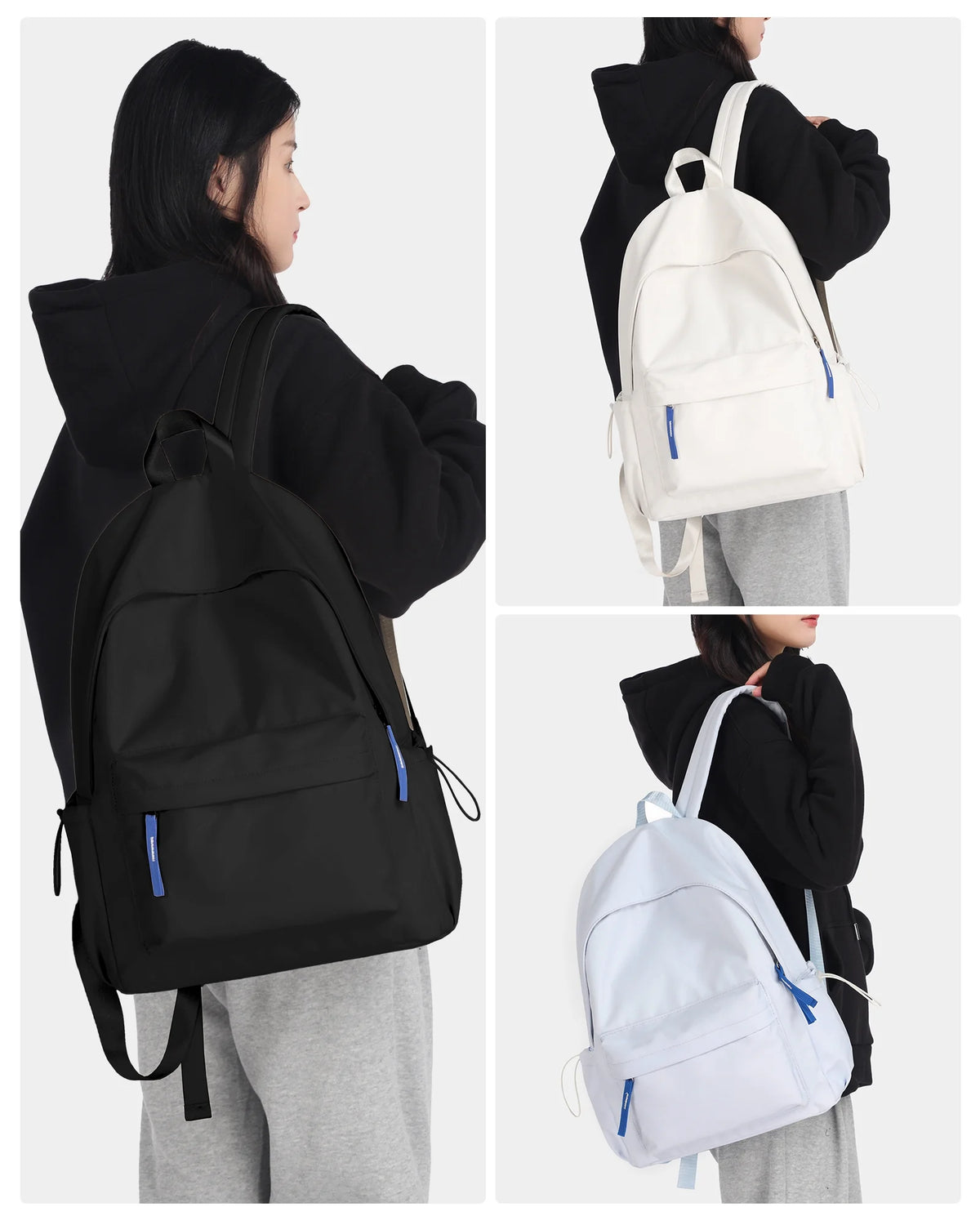 Waterproof Black Laptop Backpack I442146
