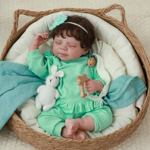 16 Inch Vinyl Poseable Realistic Baby Doll D96889