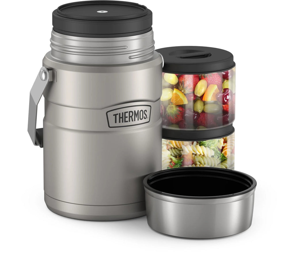 47 Ounce Stainless Steel Food Jar H6982