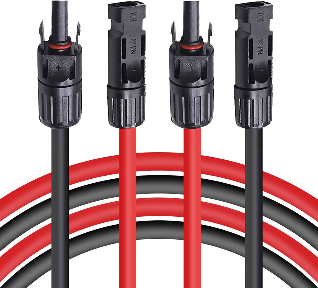 12 AWG Solar Extension Cable 3 Feet 2 PC H270055