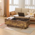 Lift Top Wooden Coffee Table with Storage Compartment S36653