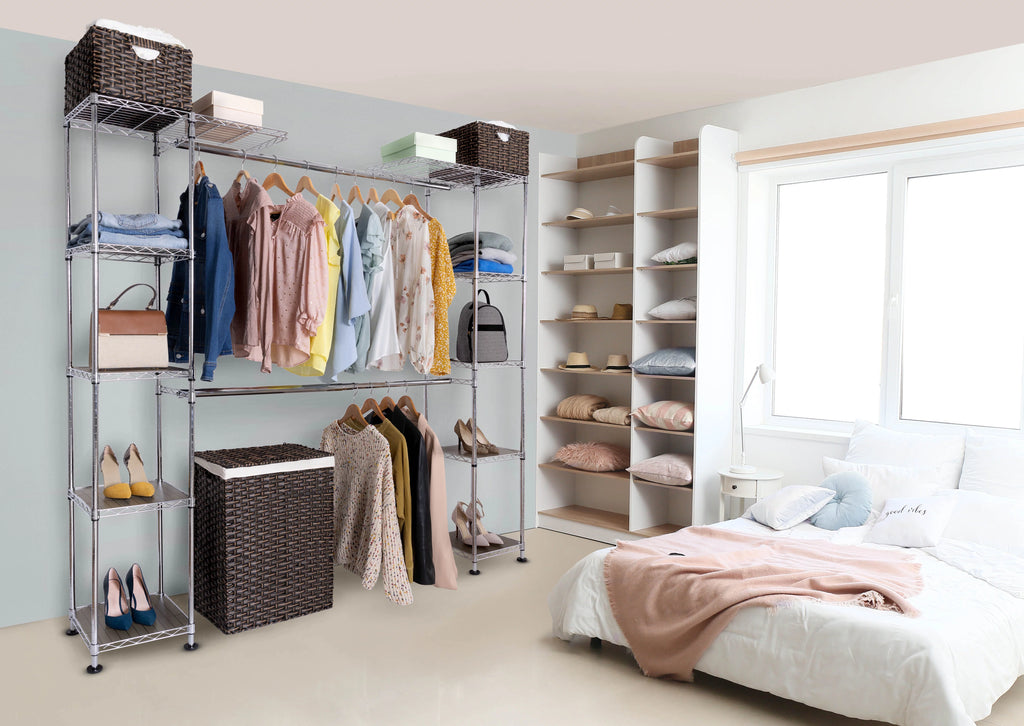 Steel Expandable Closet Organization System T49992