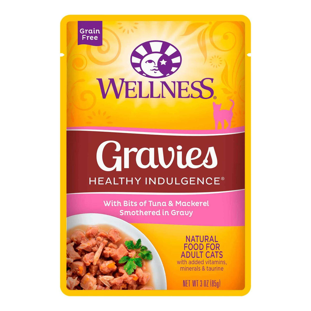 Natural Grain Free Gravy Cat Food Pouch G390