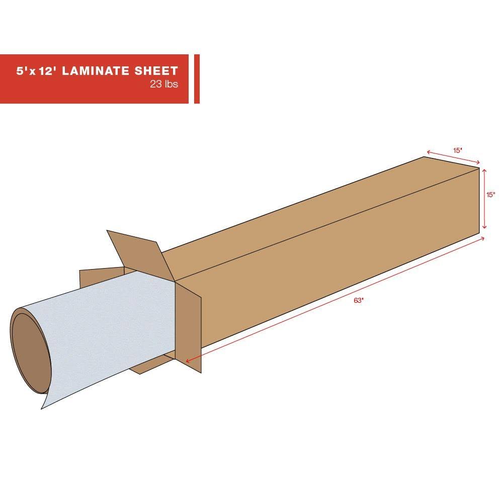 5 ft. x 12 ft. Laminate Sheet I334