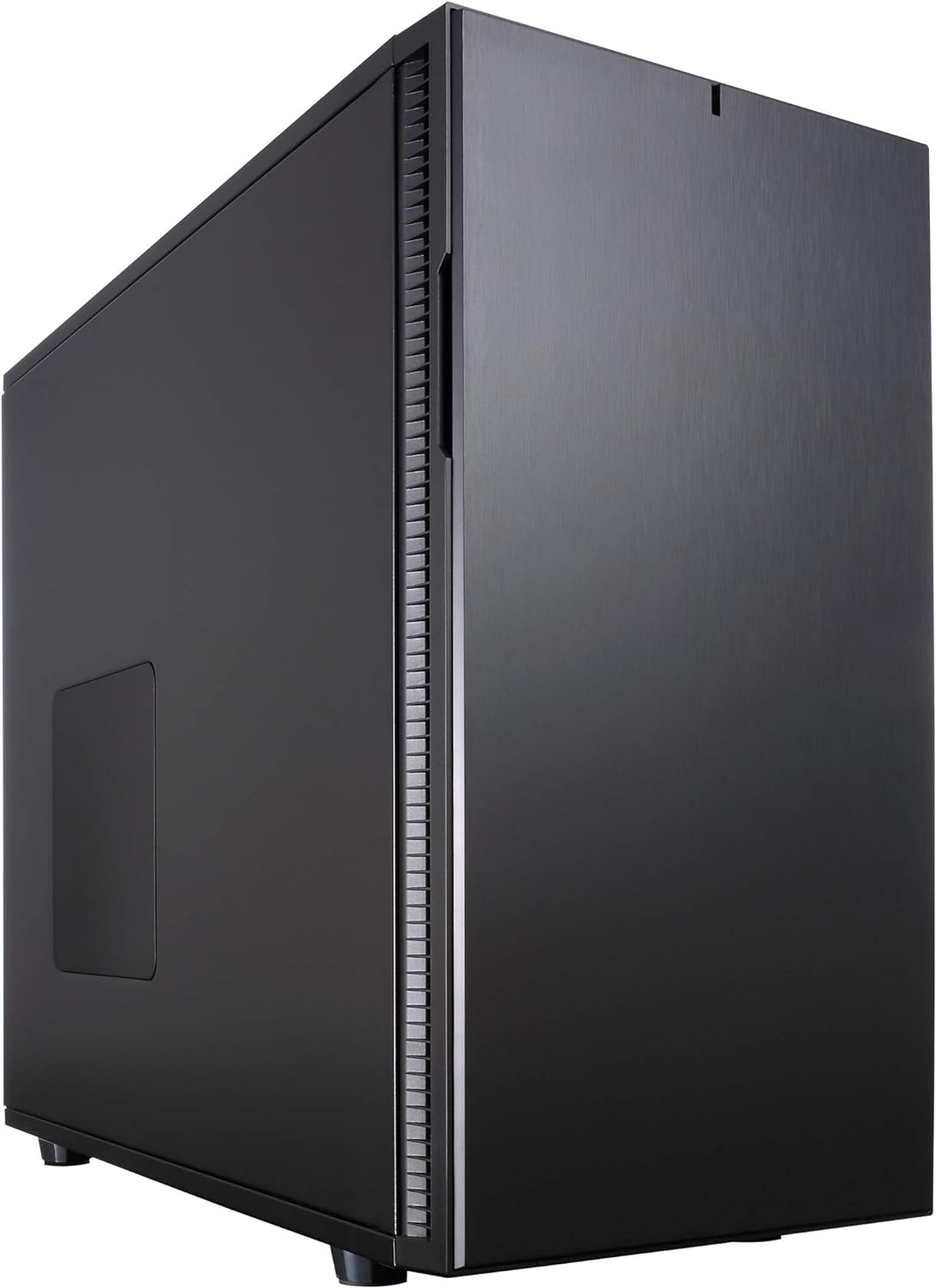 Black Mid Tower Computer Case with 2X 140mm Fans D6624