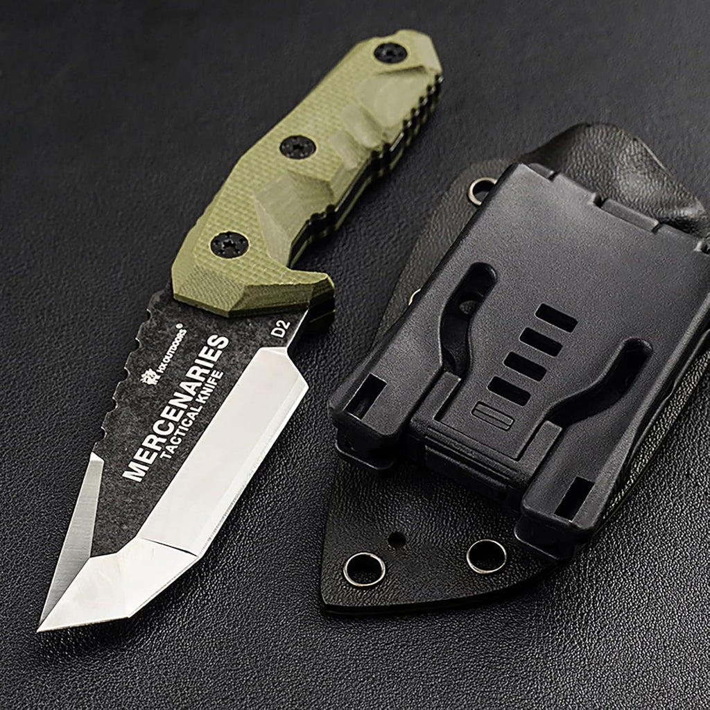Small Fixed Blade Knife with Sheath Camping Knife (6.85 Inches) D3756