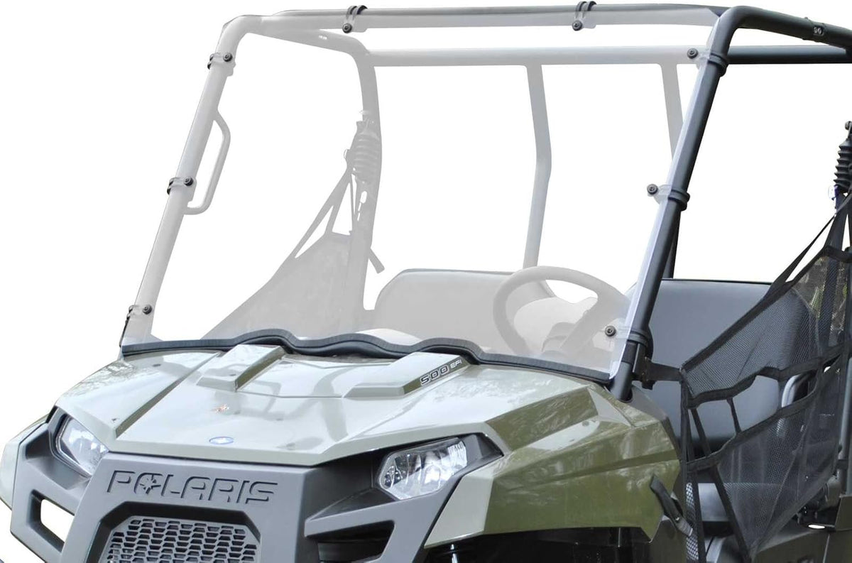 Heavy Duty Scratch Resistant Full Windshield, 1/4” Polycarbonate P313004