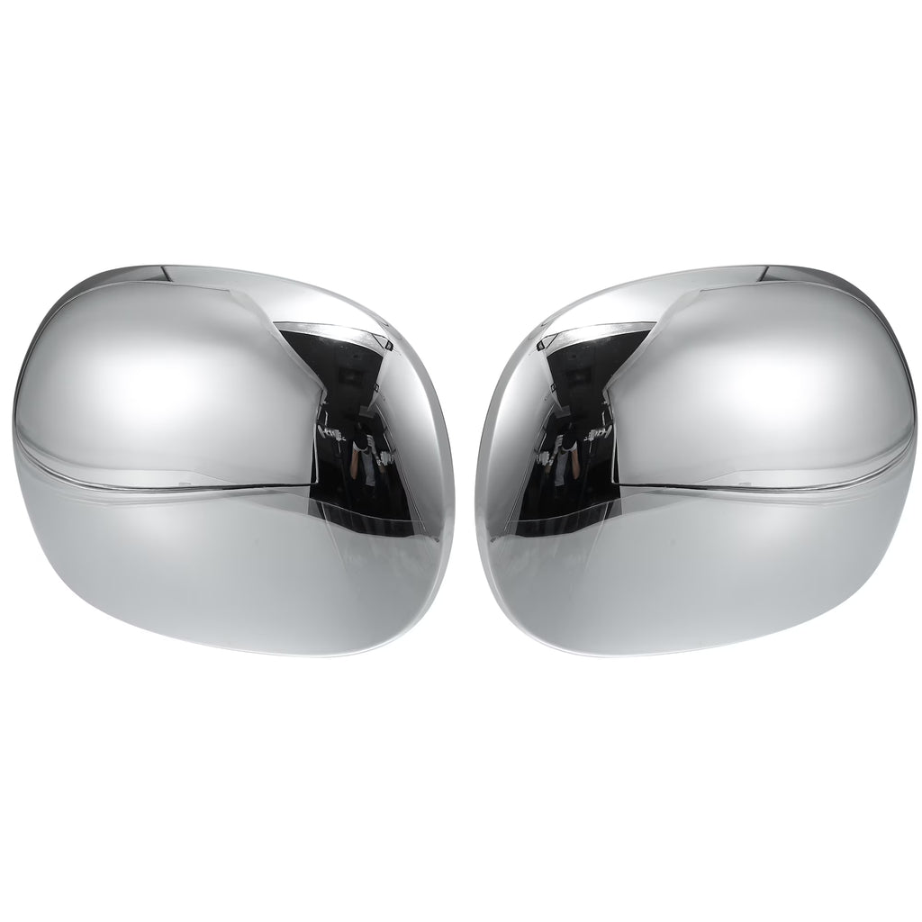 Pair Chrome Plated Power Mirror Cover Cap for Lincoln Navigator 1998-2002 for Ford F-150 1997-2003 F90936