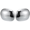Pair Chrome Plated Power Mirror Cover Cap for Lincoln Navigator 1998-2002 for Ford F-150 1997-2003 F90936