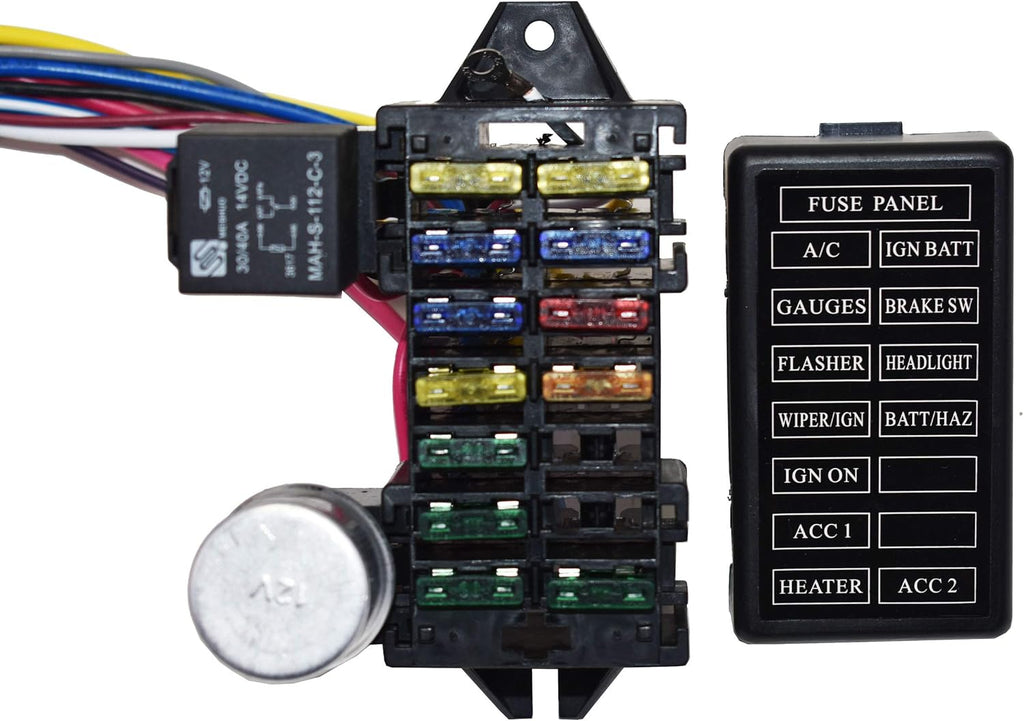 12 Circuit Universal Wire Harness XL Wires Pack of 2 F879150