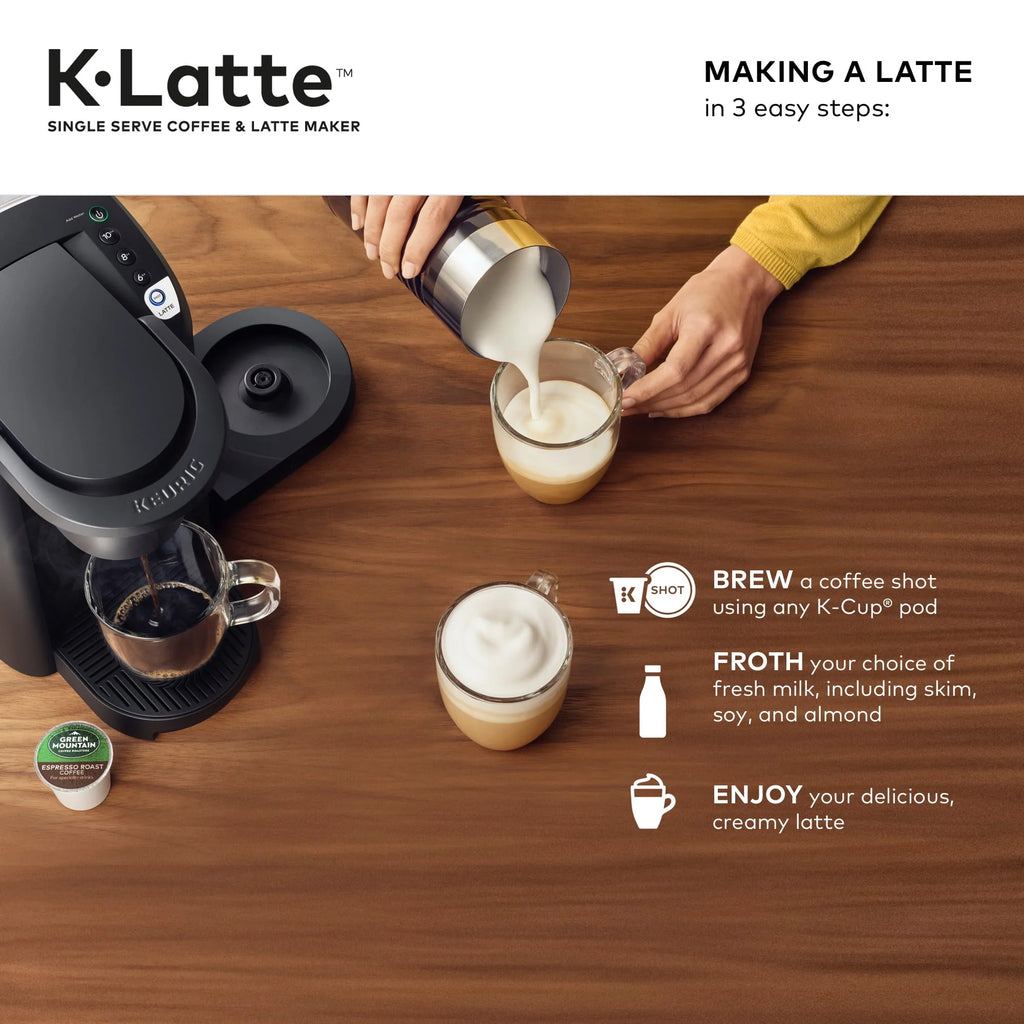 Single Serve K-Cup Coffee and Latte Maker Q1411