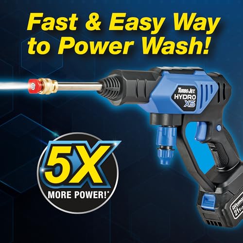 Portable Cordless Pressure Washer with 6-in-1 Nozzle L881751
