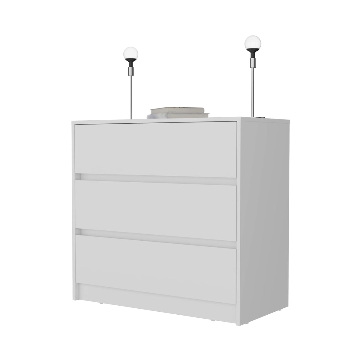 White 3 Piece Bedroom Set Q420537
