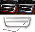Car Inner Air Condition A/C Panel LED Lighting Ambient Light Trim X8323