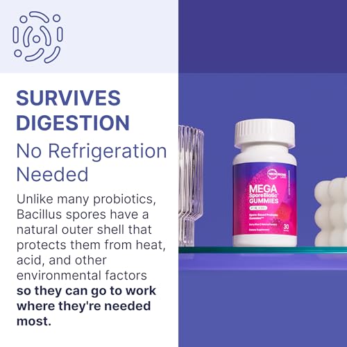 180 Capsules Probiotic Supplement with Bacillus Coagulans and Bacillus Subtilis I29047