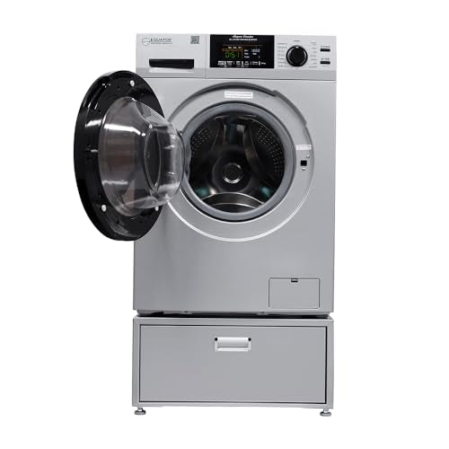 Compact Laundry Solution Washer Dryer with Pedestal V726