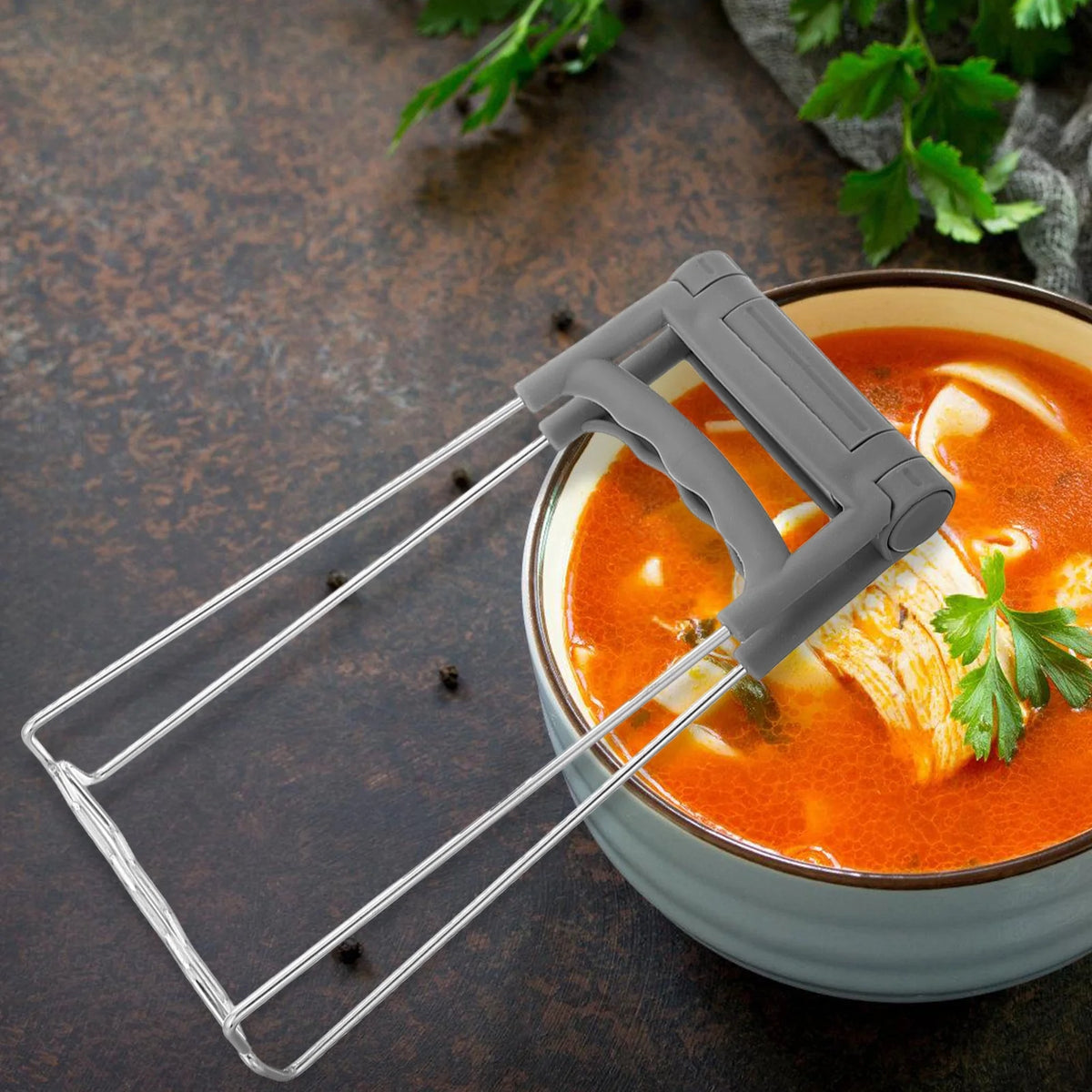 Grey Kitchen Tongs K854
