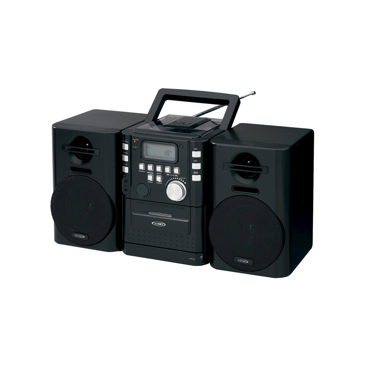 Portable CD Music System with Cassette & FM Stereo D888460