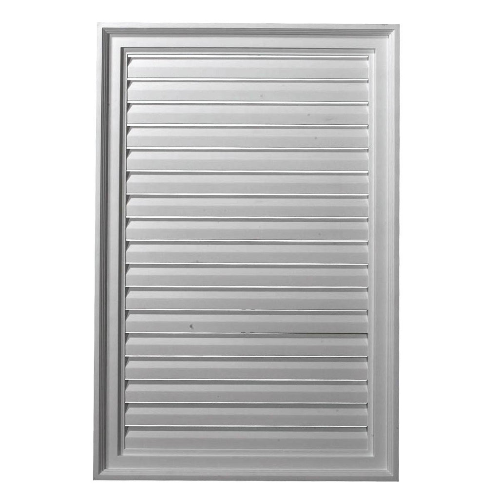Vertical Urethane Gable Vent Louver D9436