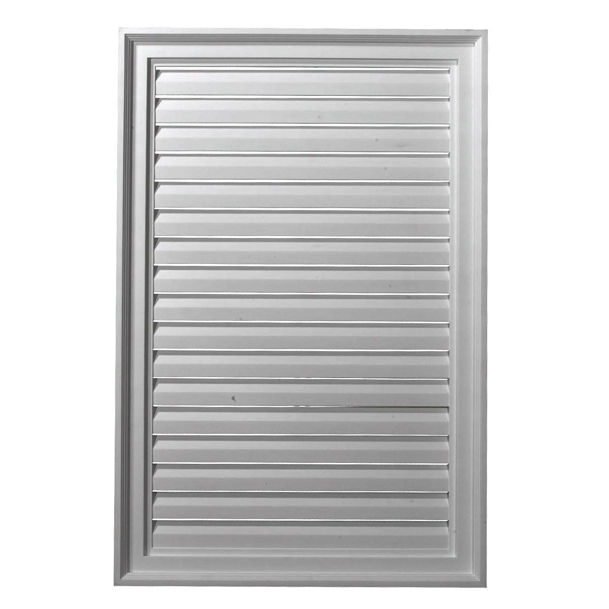 Vertical Urethane Gable Vent Louver D9436