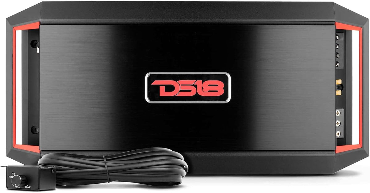 4-Channel 1600w Peak Car Amplifier with Remote Subwoofer Control S6726