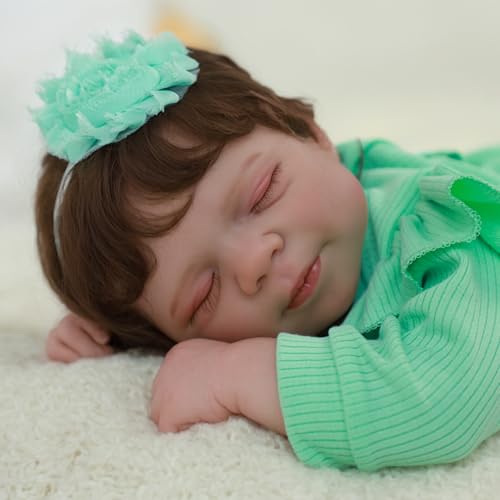 16 Inch Vinyl Poseable Realistic Baby Doll D96889