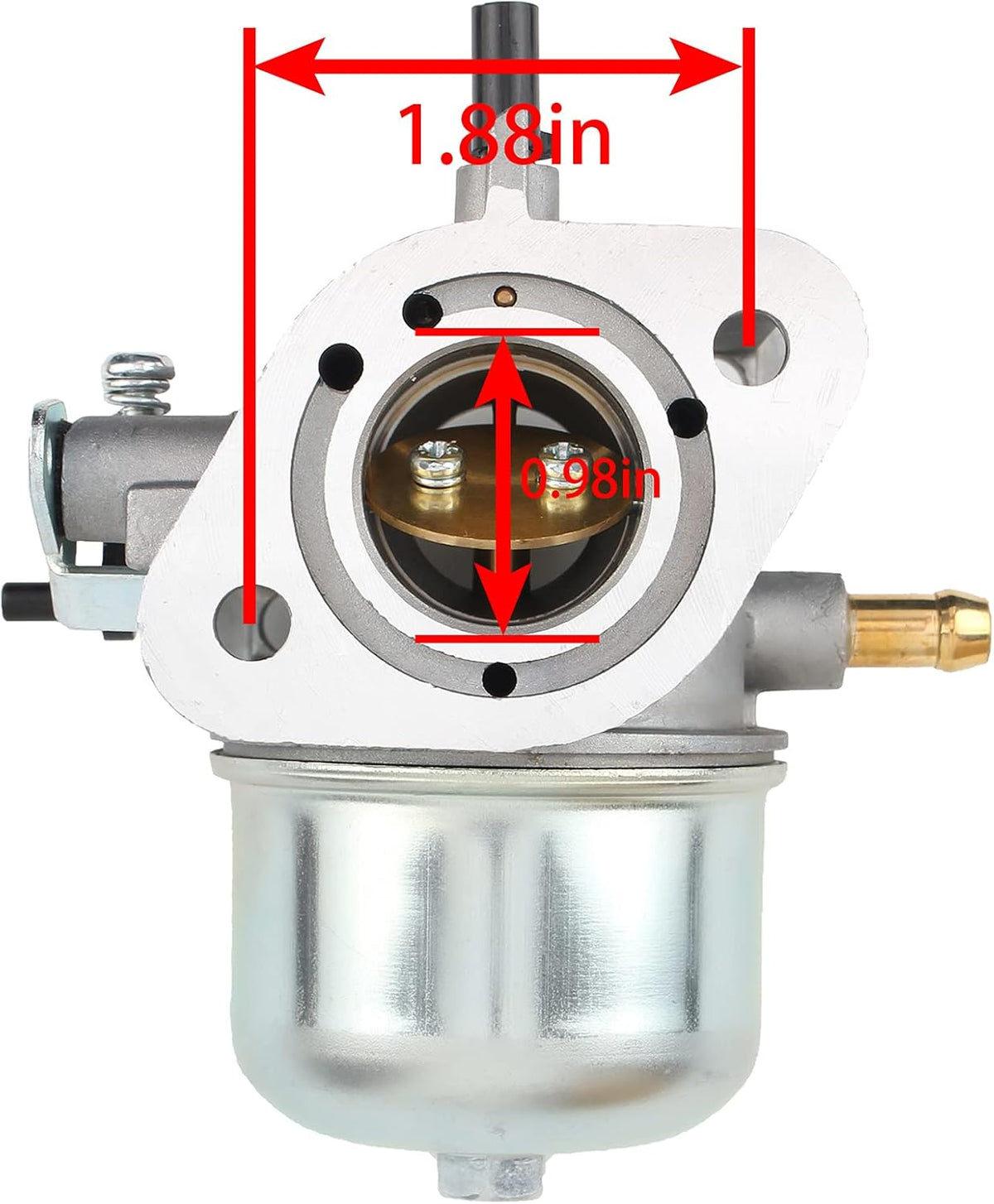 Carburetor for Kawasaki Engine FH430V FH381V FH541V, Pack of 2 F409